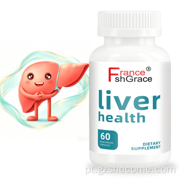 Shecome Liver Health Capsules Suporte para desintoxicação para limpeza do fígado